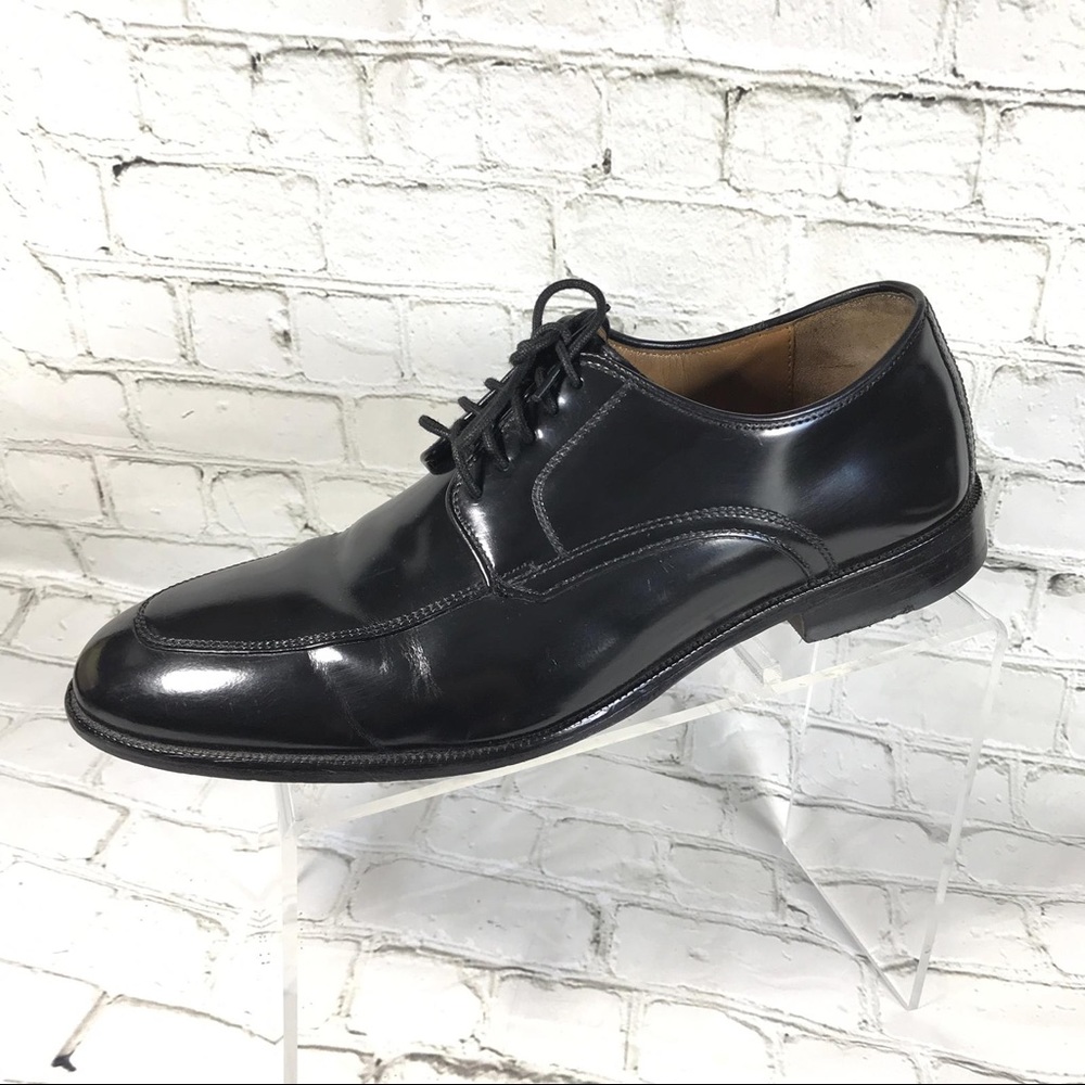 Johnston  &Murphy men black leather Oxfords